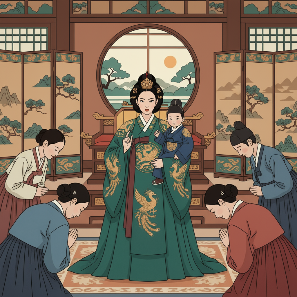 중종 가계도 가상의 이미지