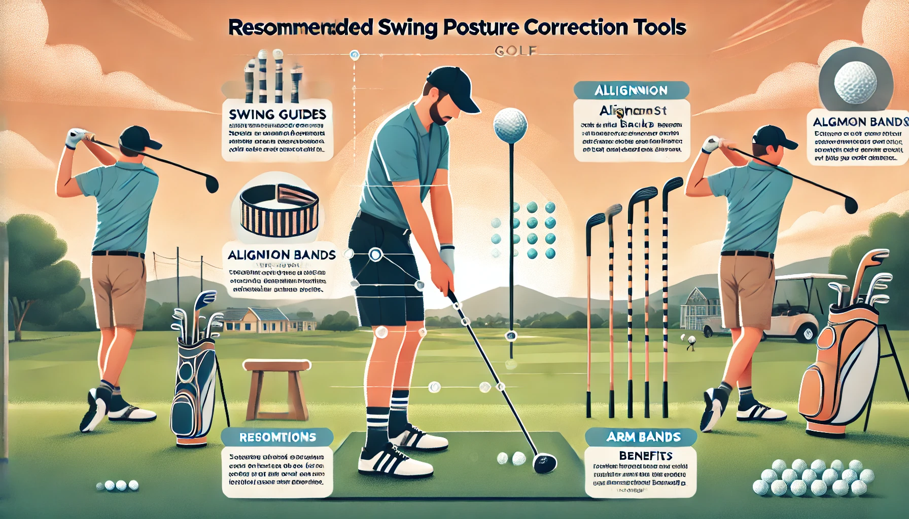 스윙 자세 교정기구 추천, 사용법 관련 이미지