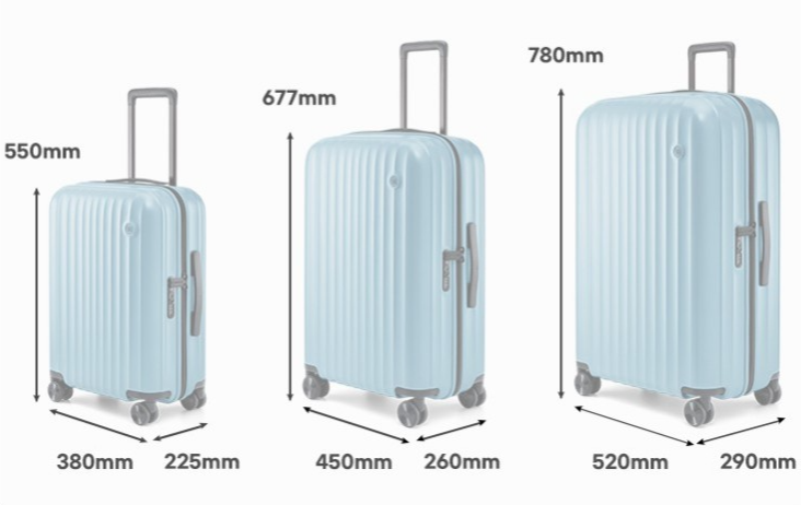 수화물 가방 크기