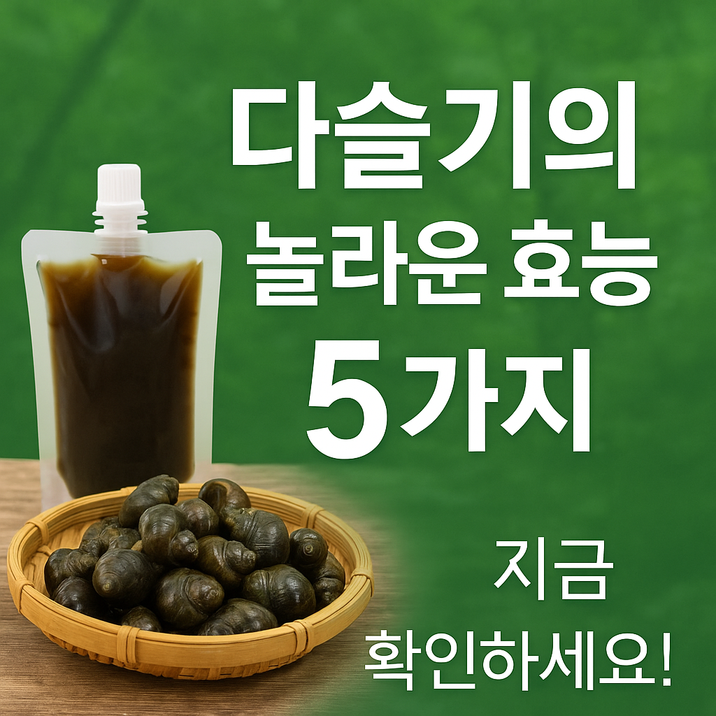 다슬기 효능 다슬기즙 효능