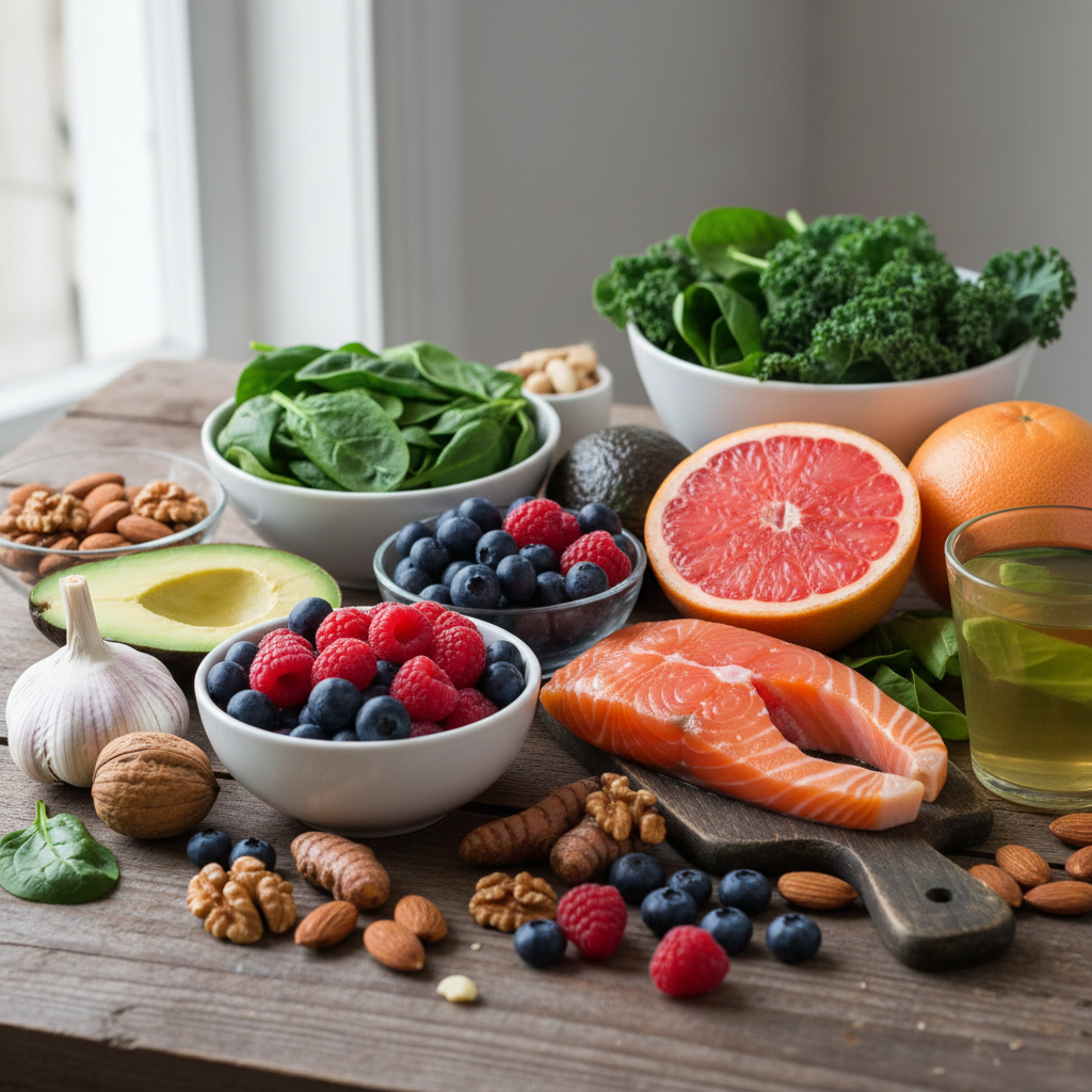 간에 좋은 음식