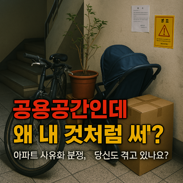 공용공간 사유화 썸네일 이미지입니다.