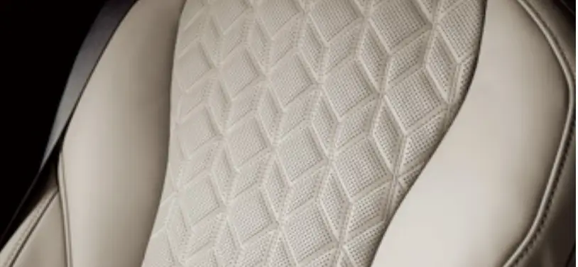 베이지색 육각 모양의 시트