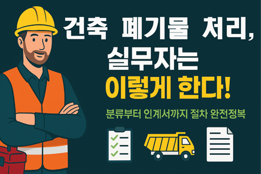 폐기물분류, 폐기물처리절차