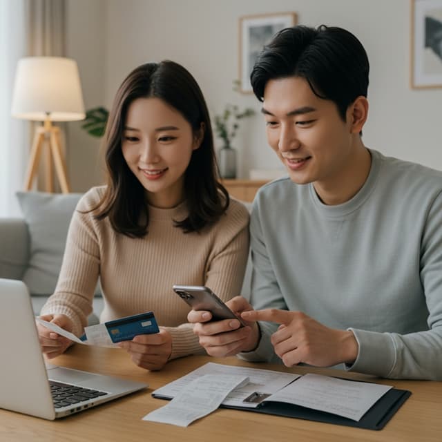 증빙 영수증 업로드