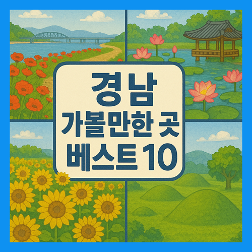 경남 가볼만한곳 베스트10
