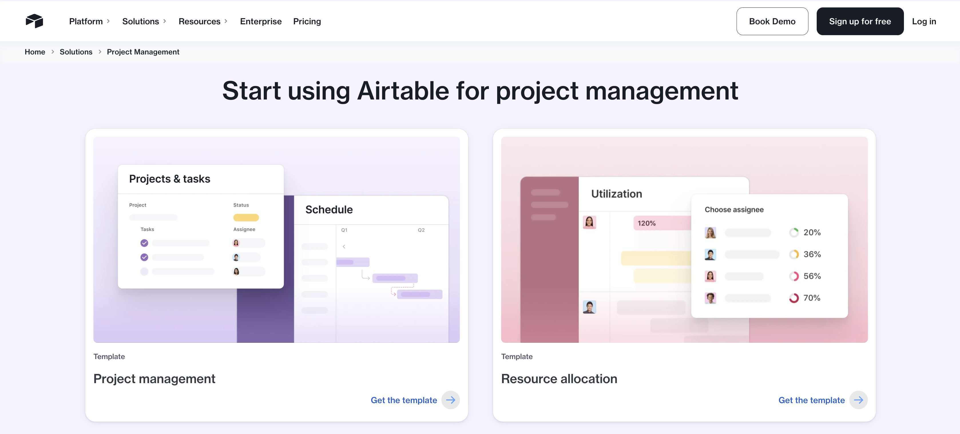 Airtable Project Management