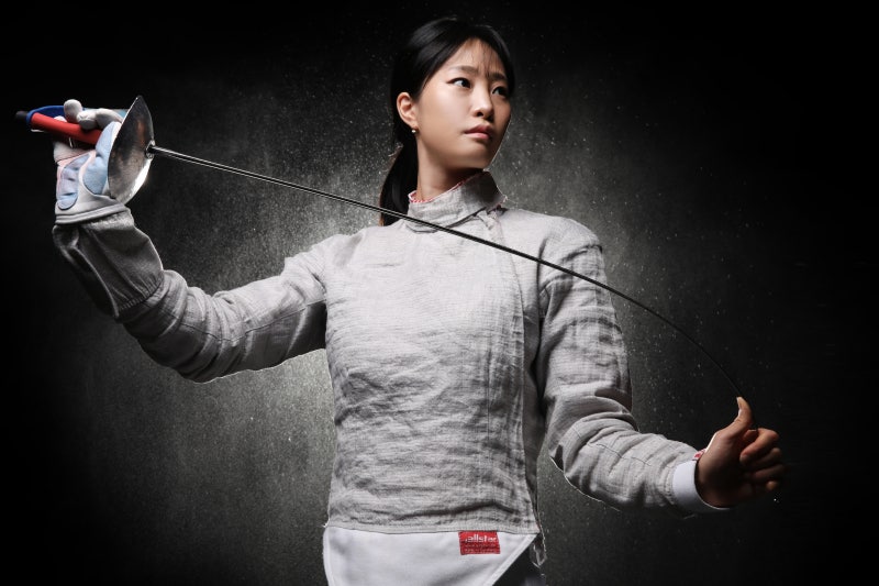 2024 파리올림픽 전은혜 펜싱 선수 &amp;#124; 출처: 네이버 스포츠