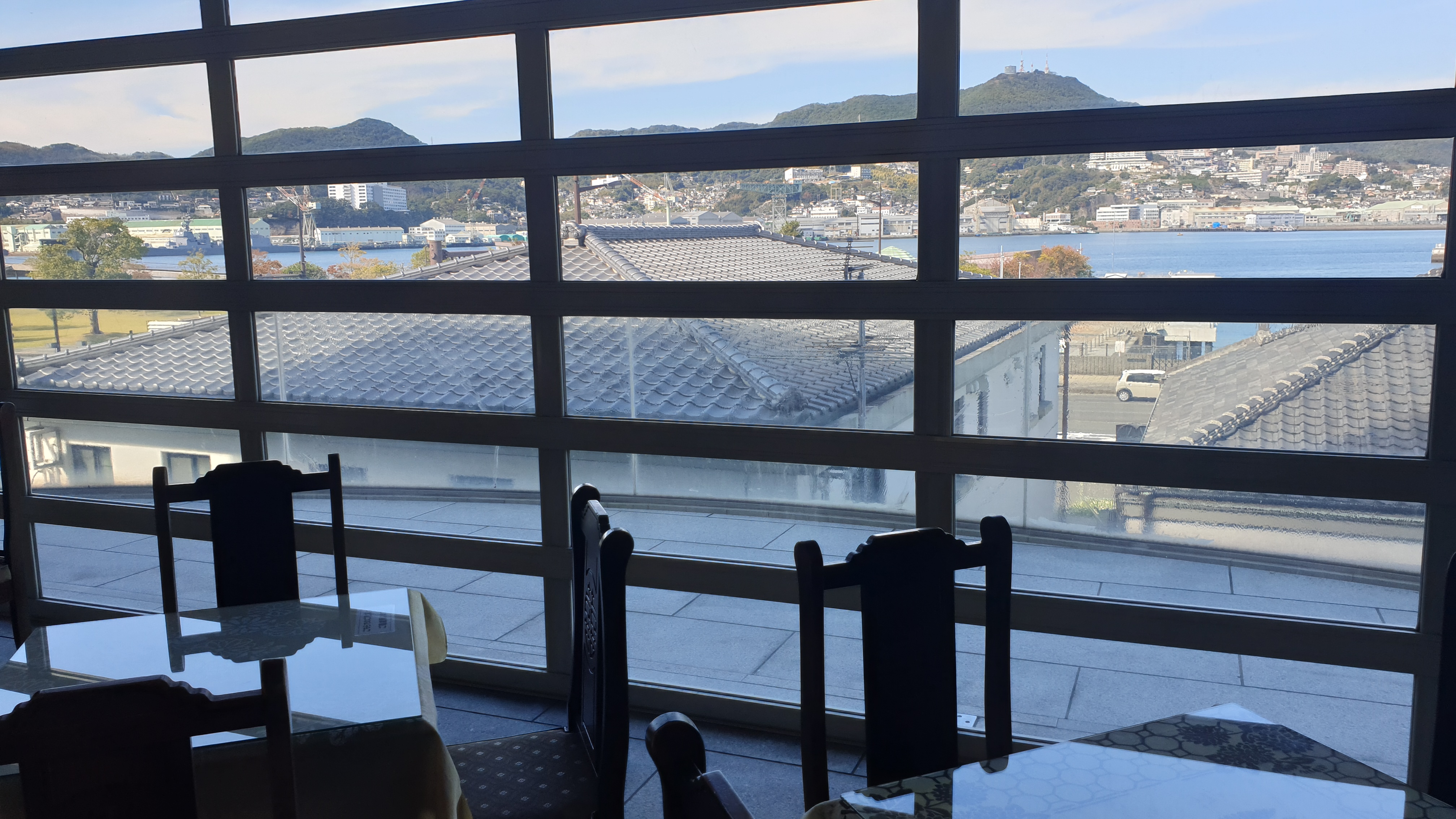 짬뽕집 3층에서 바라본 모습