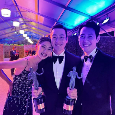 박해수 이정재 정호연 오징어게임