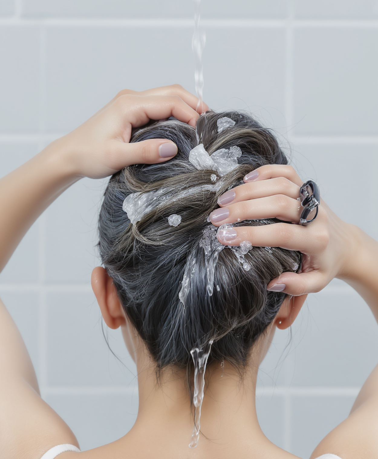 세 번째 실수, 염색 직후의 잘못된 샴푸 습관