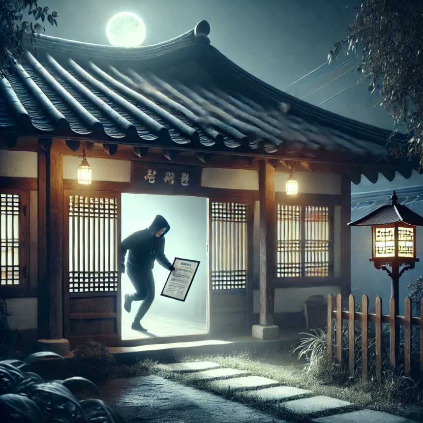 집문서 도둑맞는 꿈