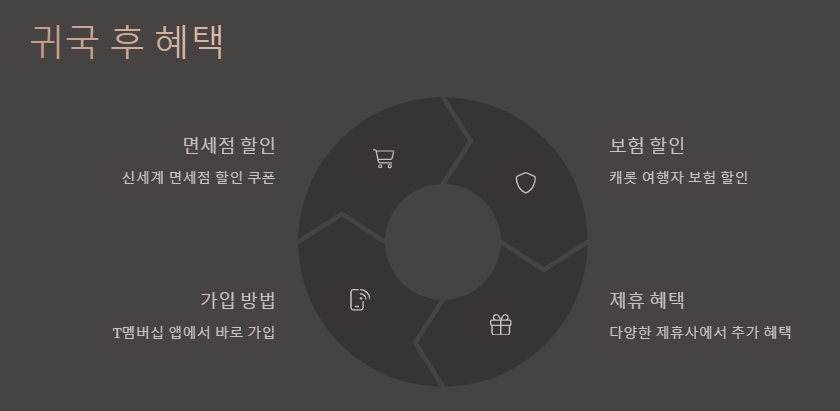 귀국 후 혜택