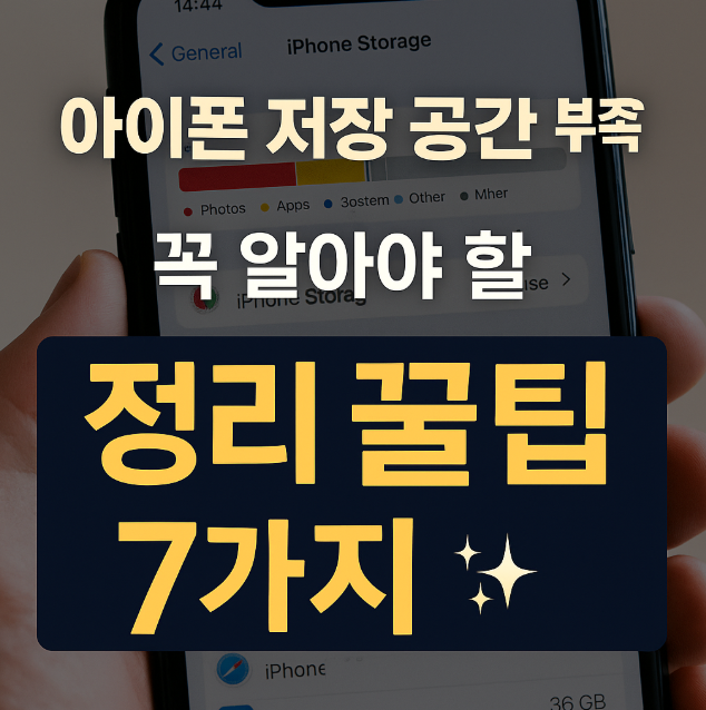 아이폰 사진 저장공간