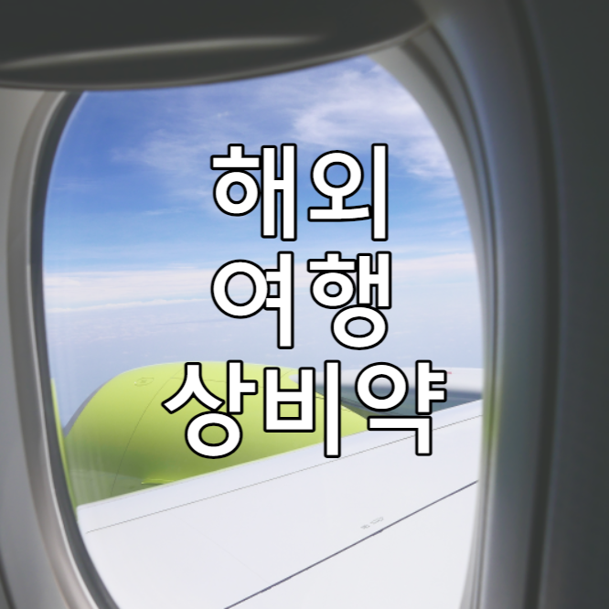 해외여행상비약