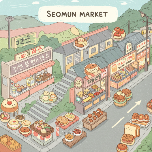 내가 다녀온 먹거리 동선