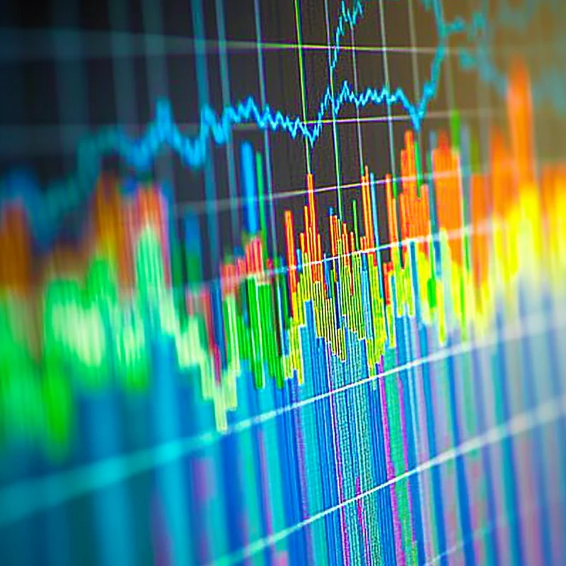 다채로운 금융 그래프가 나타내는 성장 경향을 강조하며 성공적인 배당 투자의 가능성을 보여주는 이미지. 밝은 시각 자료로 투자 중요성을 표현.