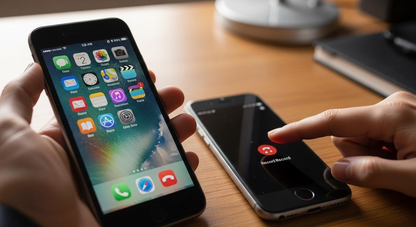 아이폰 통화 녹음하는 방법