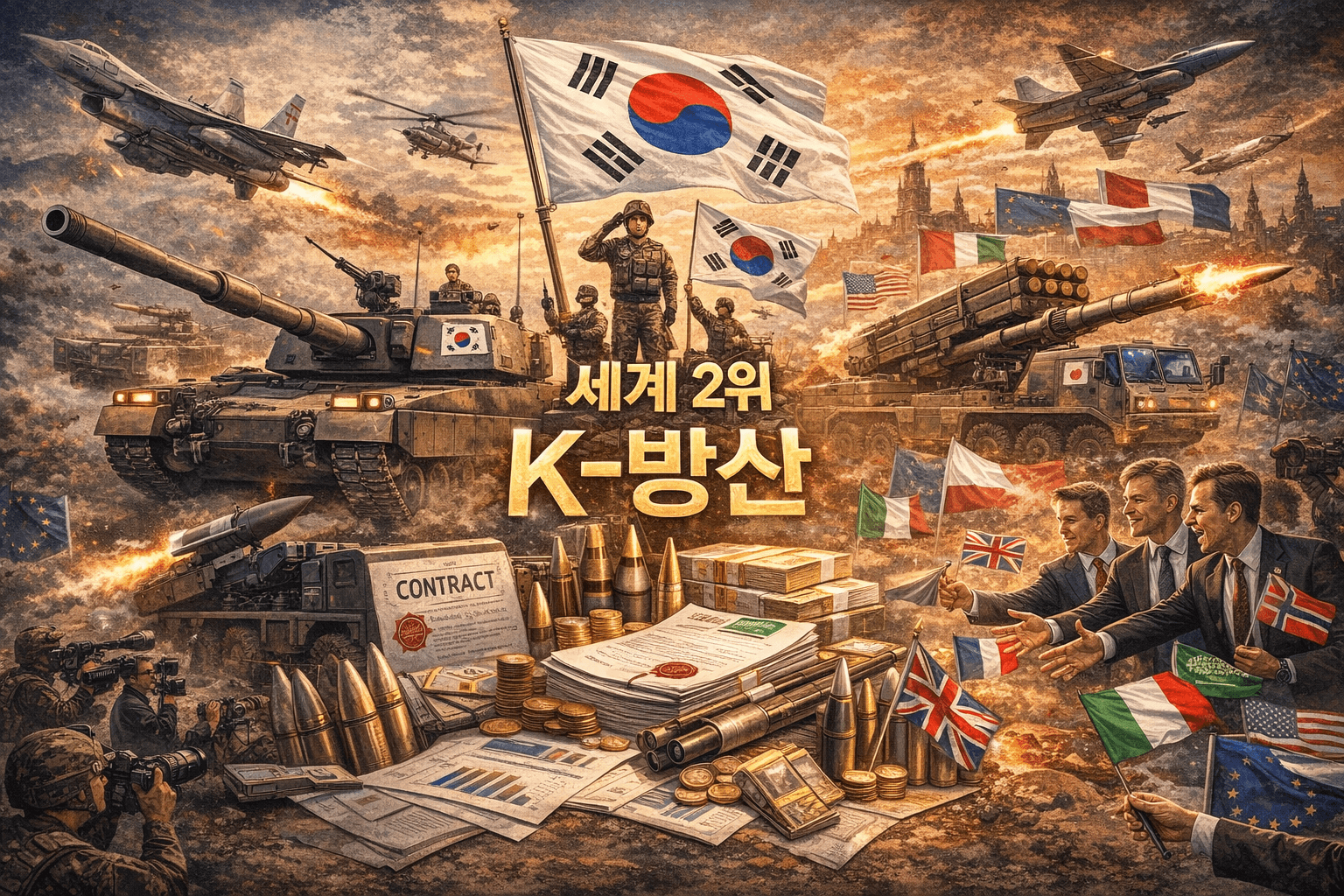 K방산 유럽 점령