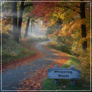 단풍 명소 AI 이미지