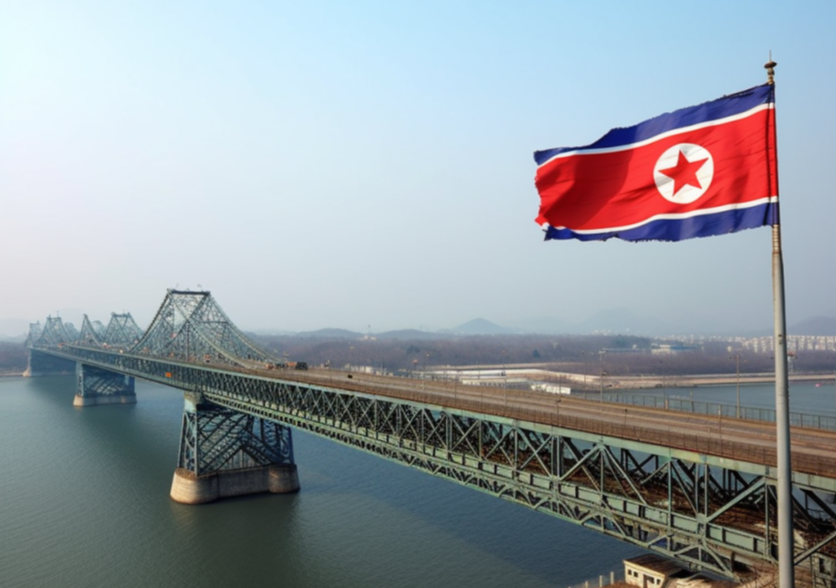 북한 인공기