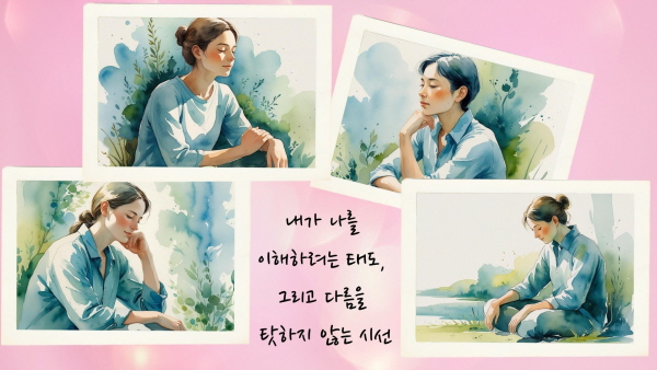 내가 나를 이해하려는 태도, 그리고 다름을 탓하지 않는 시선에 관한 그림