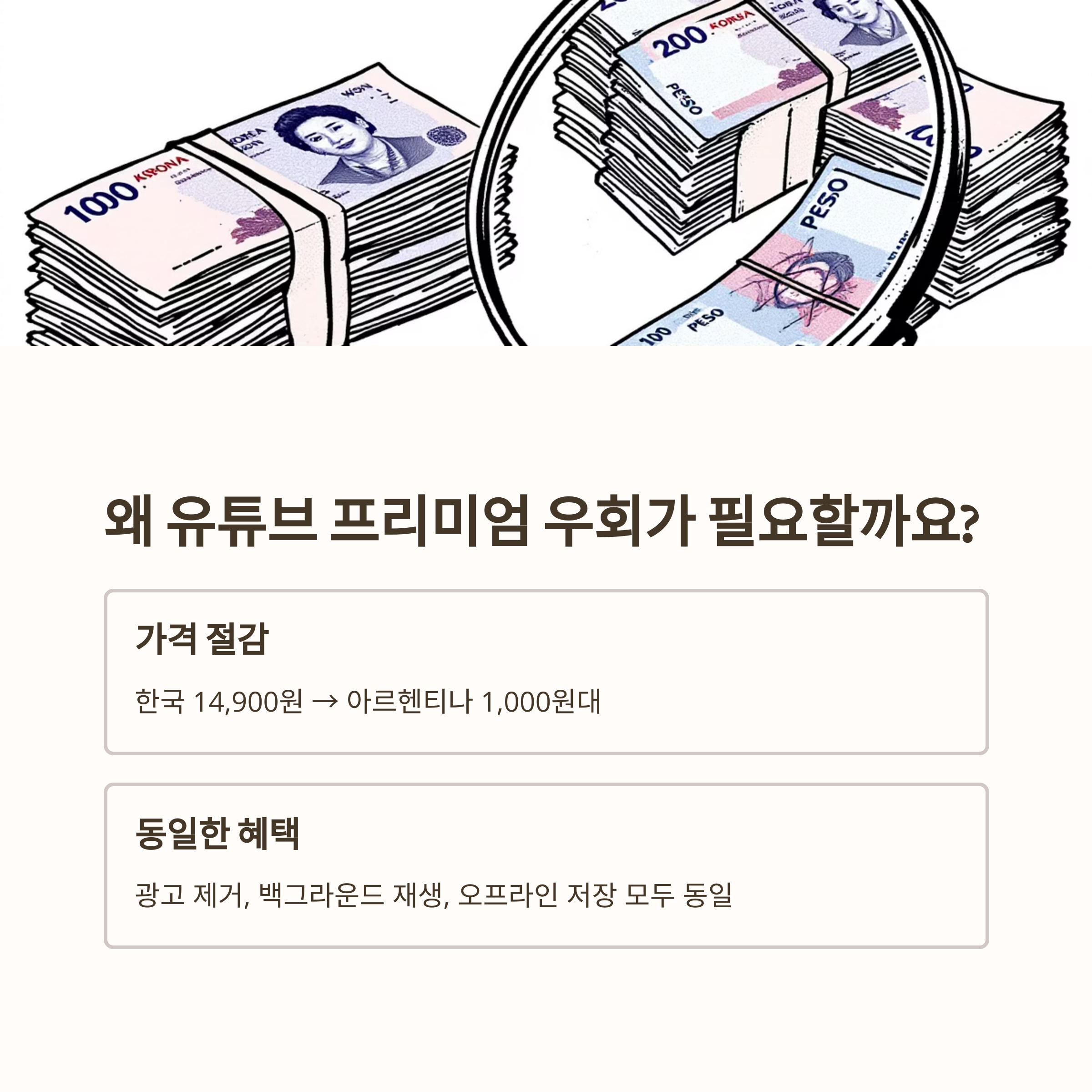 왜 유튜브 프리미엄 우회가 필요할까요?