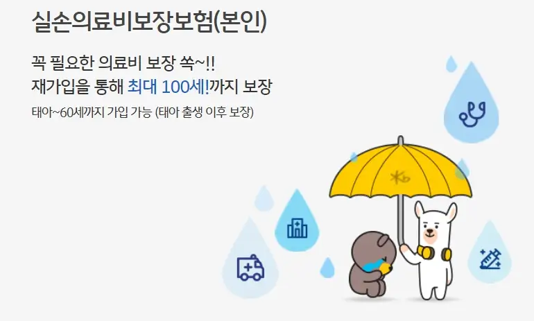 실손보험 의료실비보험 비교