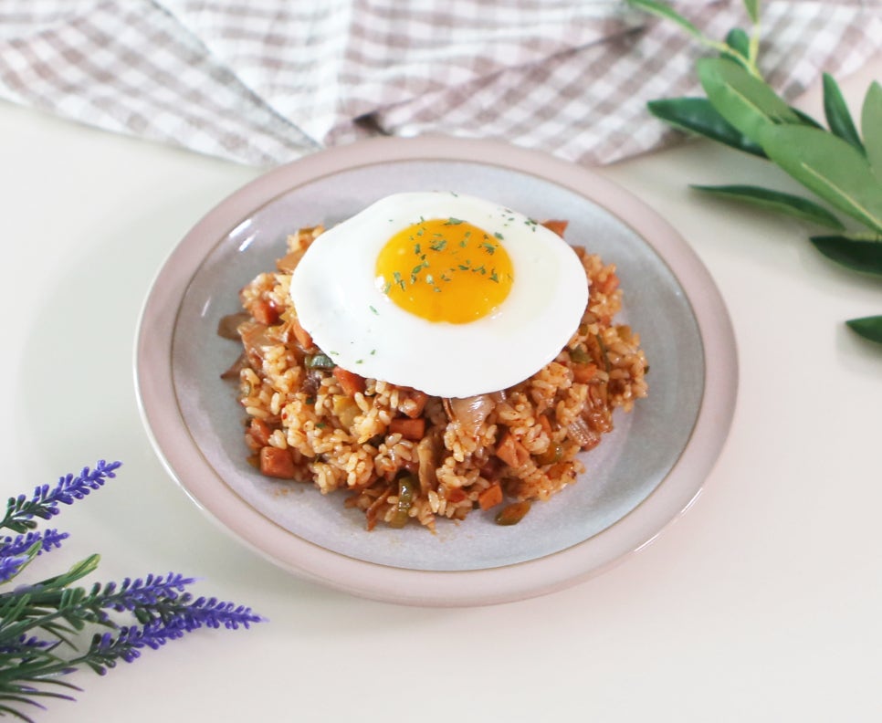 스팸 김치볶음밥