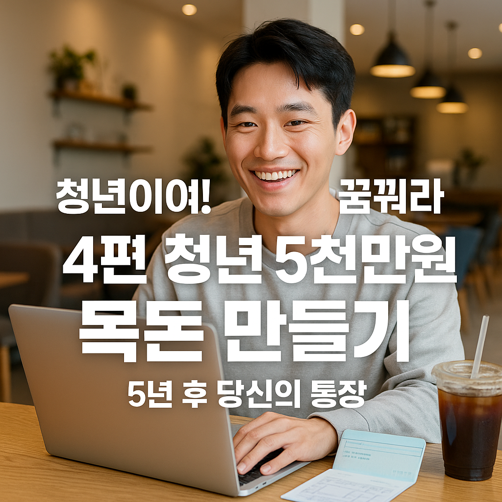 [4편] 청년 5천만원 목돈 만들기