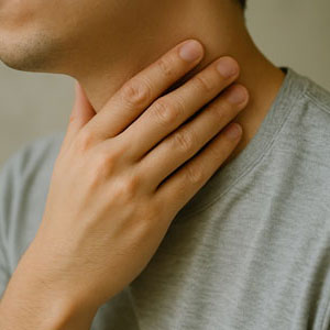 공황장애 증상 - 질식 느낌