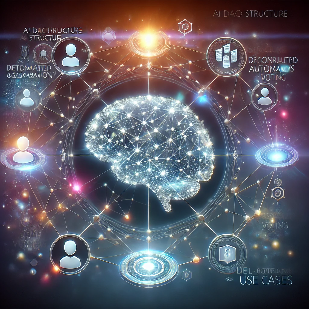 AI DAO 구조와 관련된 이미지