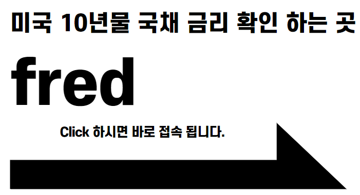 미국 10년물 국채금리 확인 하는 곳