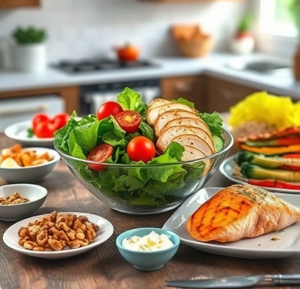 저탄수 고단백 (LCHP 식단)