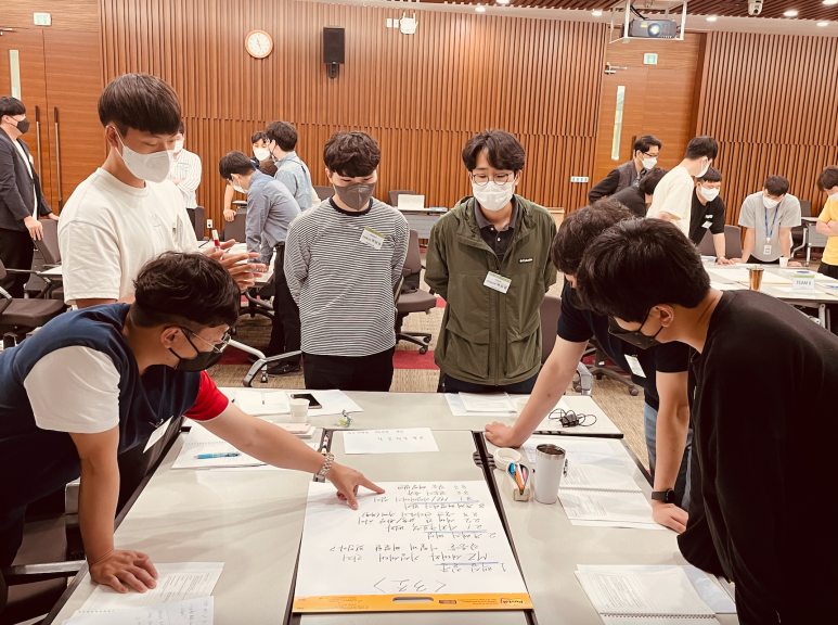 현대중공업 선임급 인재 대상 '전략적 문제해결 프로세스를 활용한 액션러닝' 진행