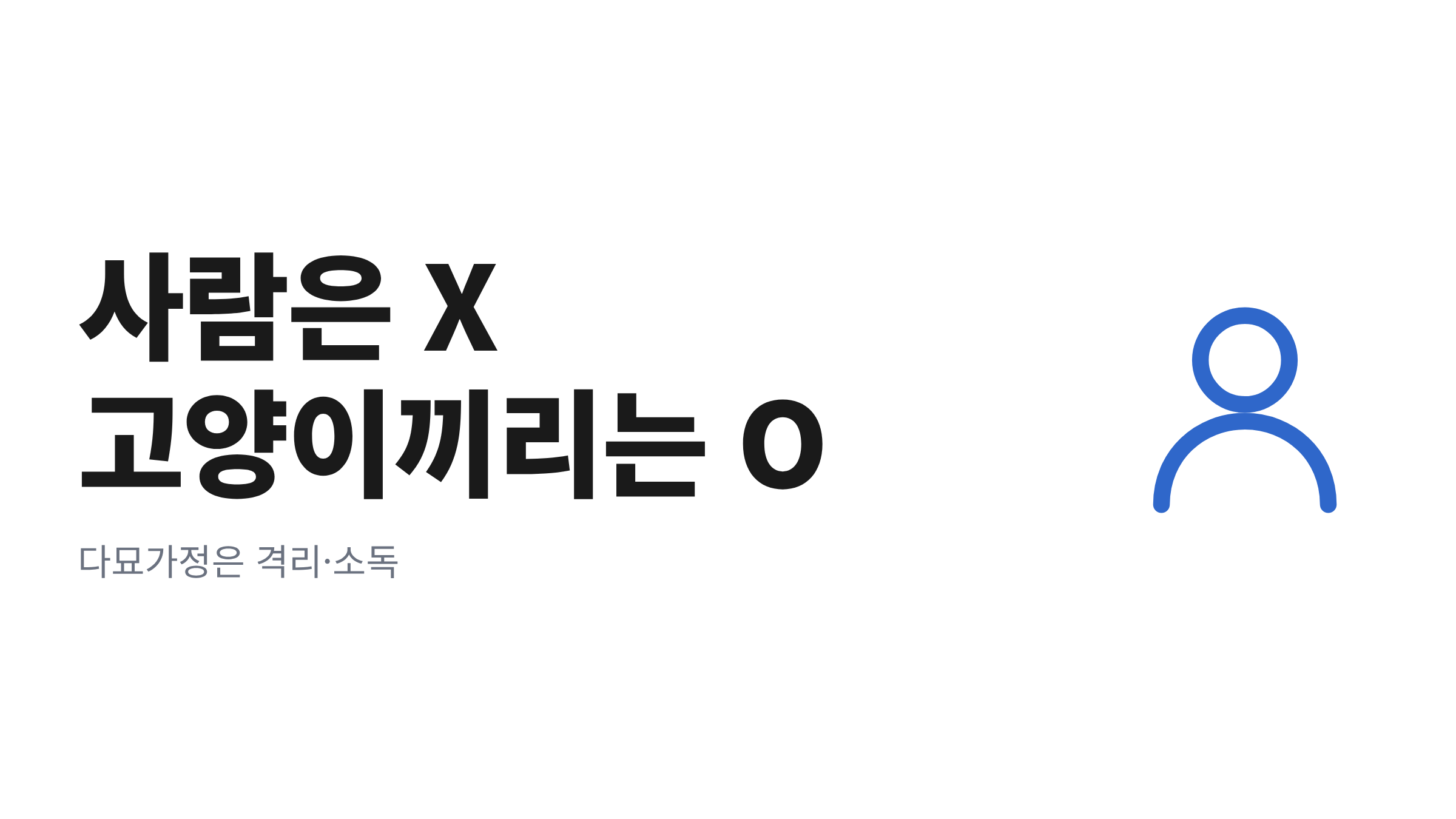 고양이 허피스가 사람에게는 알려진 위험이 없고 다른 고양이에게는 옮을 수 있음을 나타낸 그림