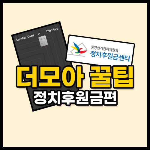 더모아 정치후원금