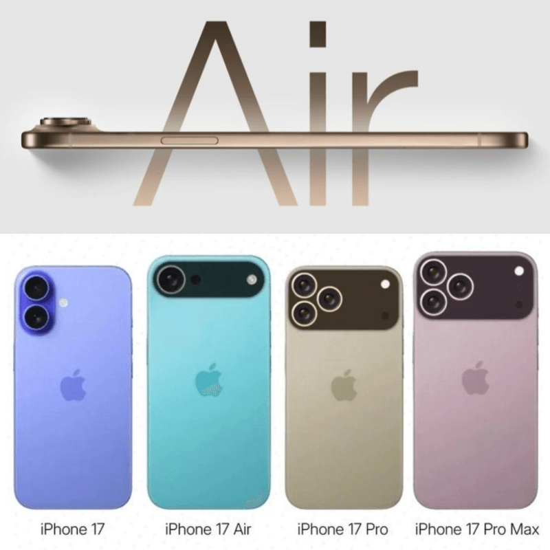 아이폰17 에어 두께 무게 출시일 스펙 디자인 총정리