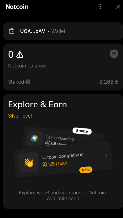 notcoin 에어드랍