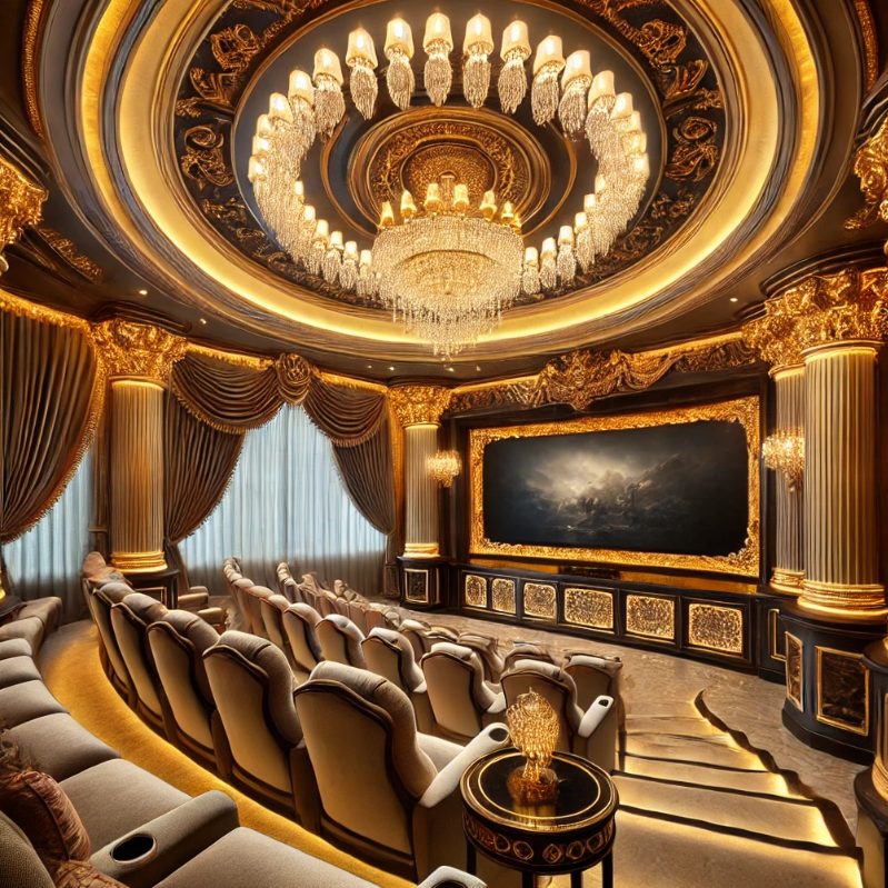 하이엔드 홈시어터 관련 사진