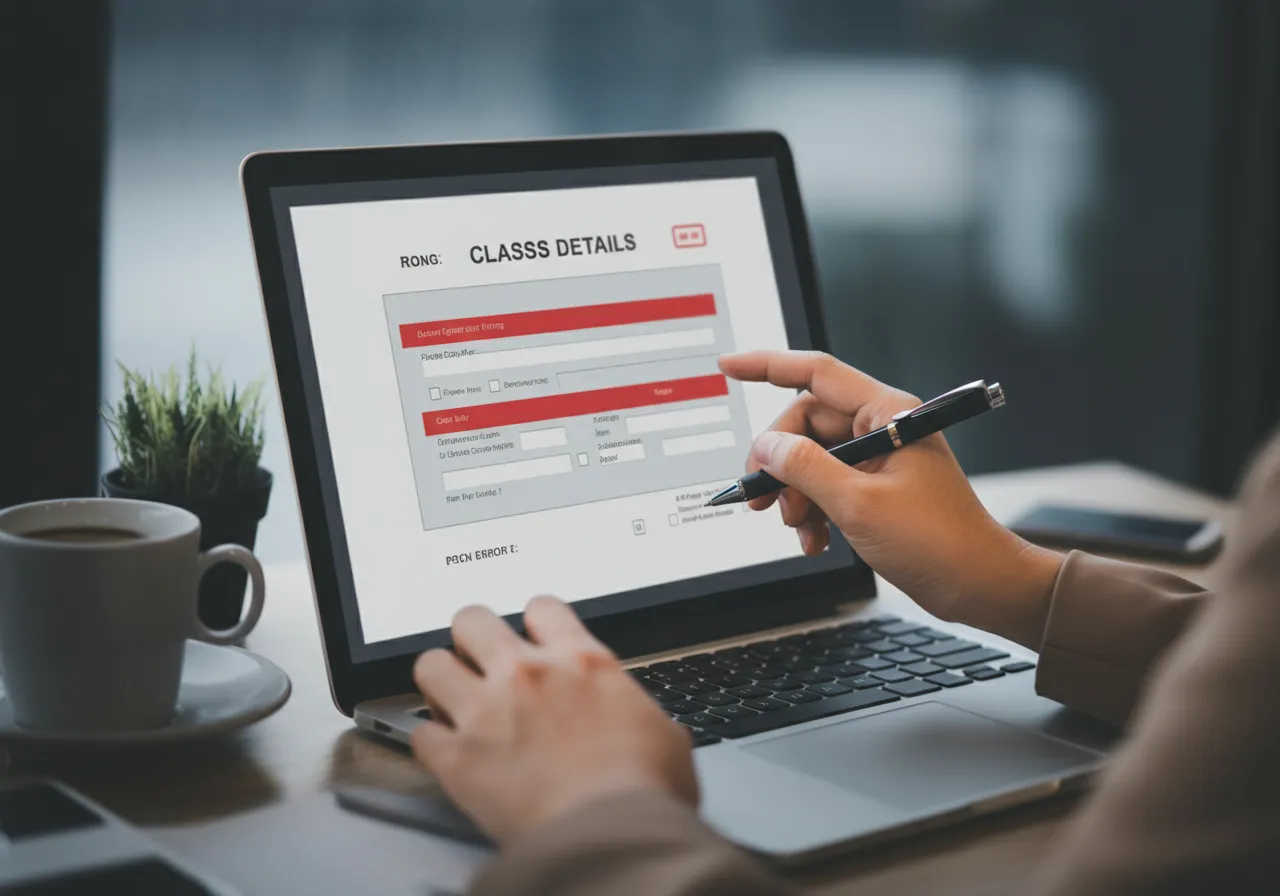 2. 정확한 정보 입력