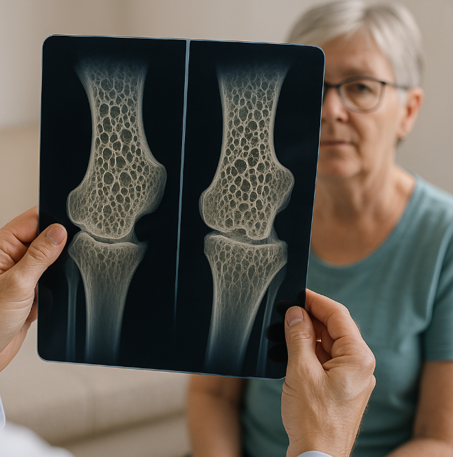 골다공증 검사 장면