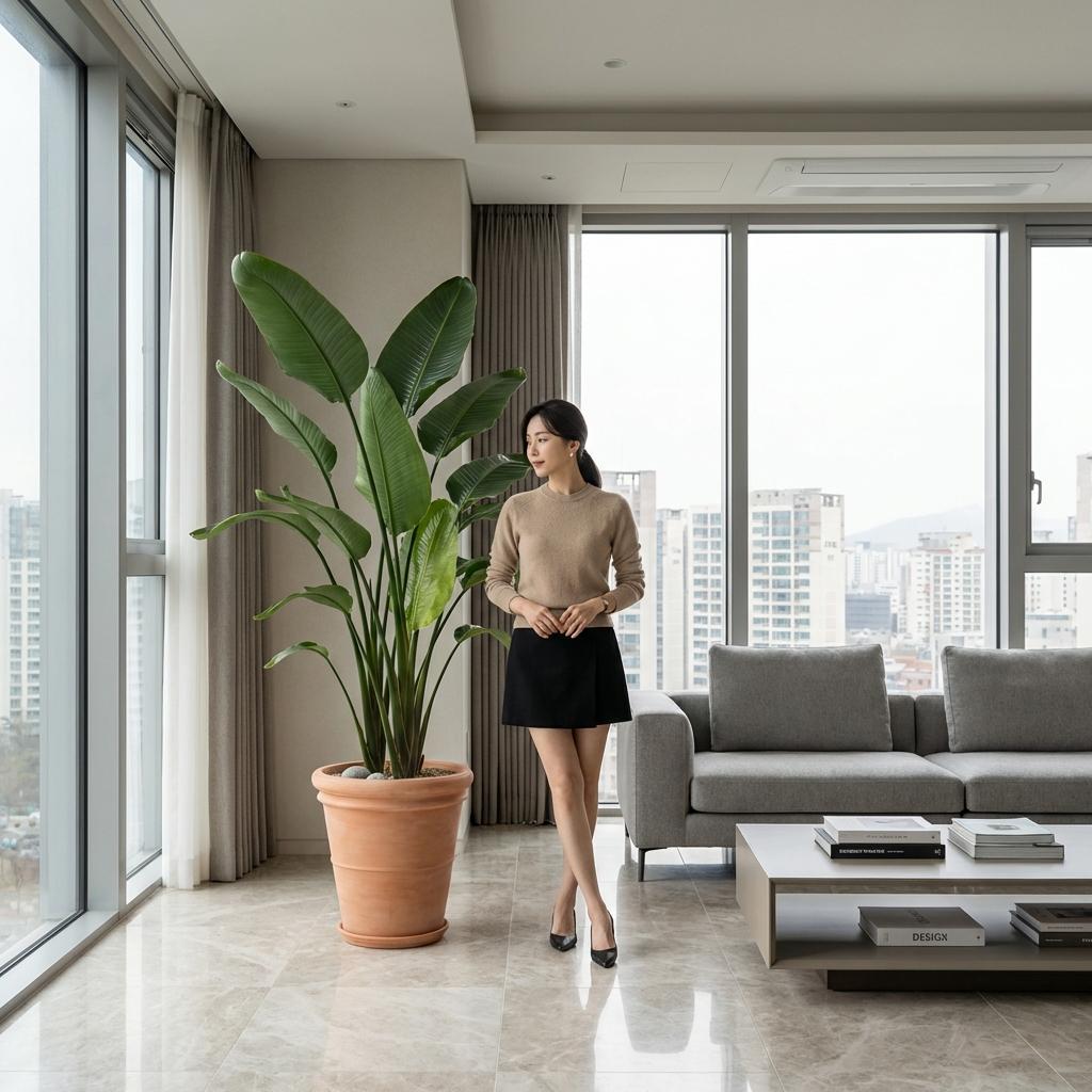 구축 아파트 거실 고급스럽게 바꾸는 법