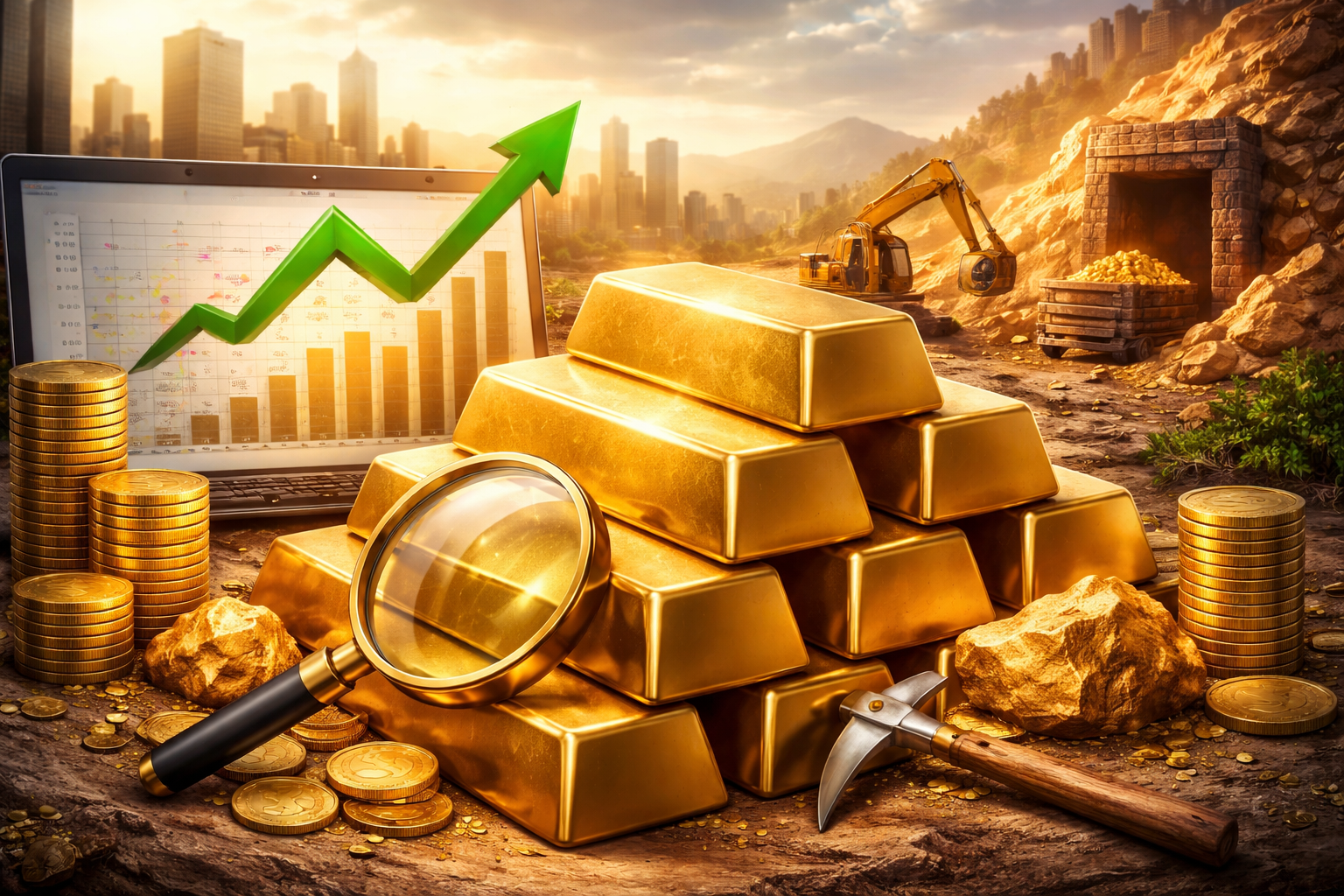 금 투자 추천 &ndash; 금 ETF와 금광주로 포트폴리오 다각화하기 관련 사진