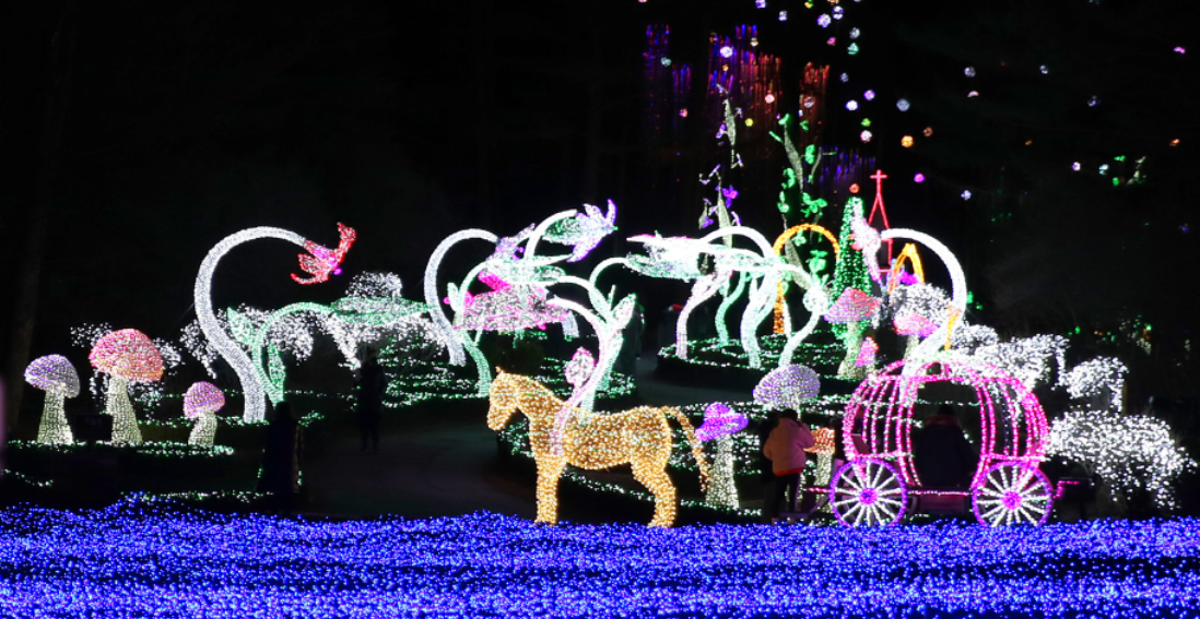 아침고요수목원