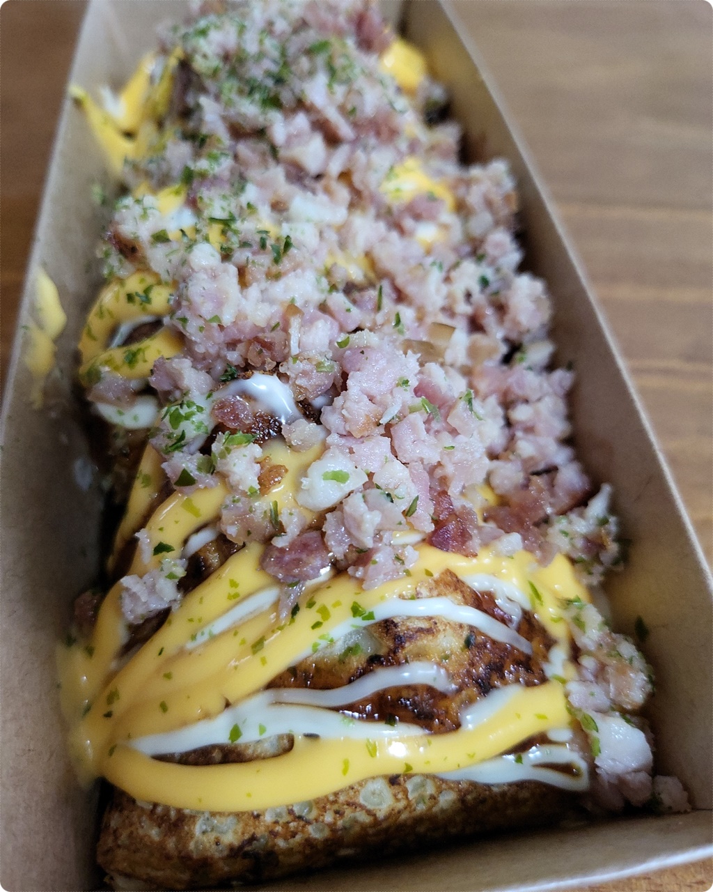 베이컨 토핑이 이게 아냐