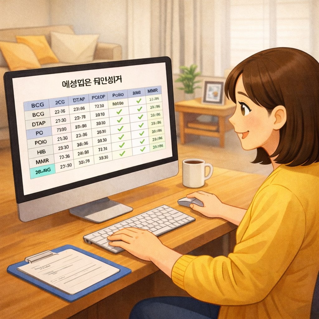 2026년 초등학교 입학 전 예방접종 총정리! 부모 필독 가이드