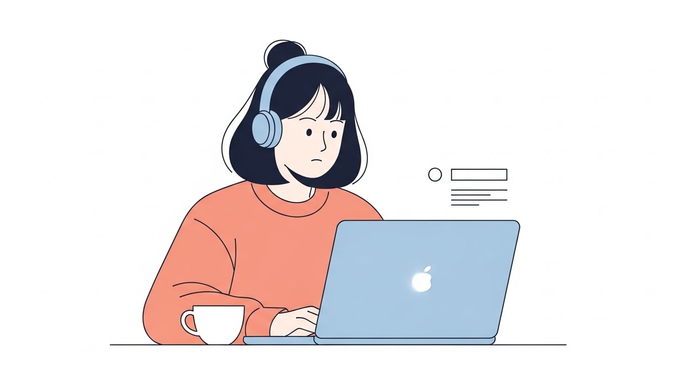 집에서 노트북으로 부업을 시작하는 장면으로, 집에서하는부업은 공간 제약 없이 시작하는 것이 좋습니다.