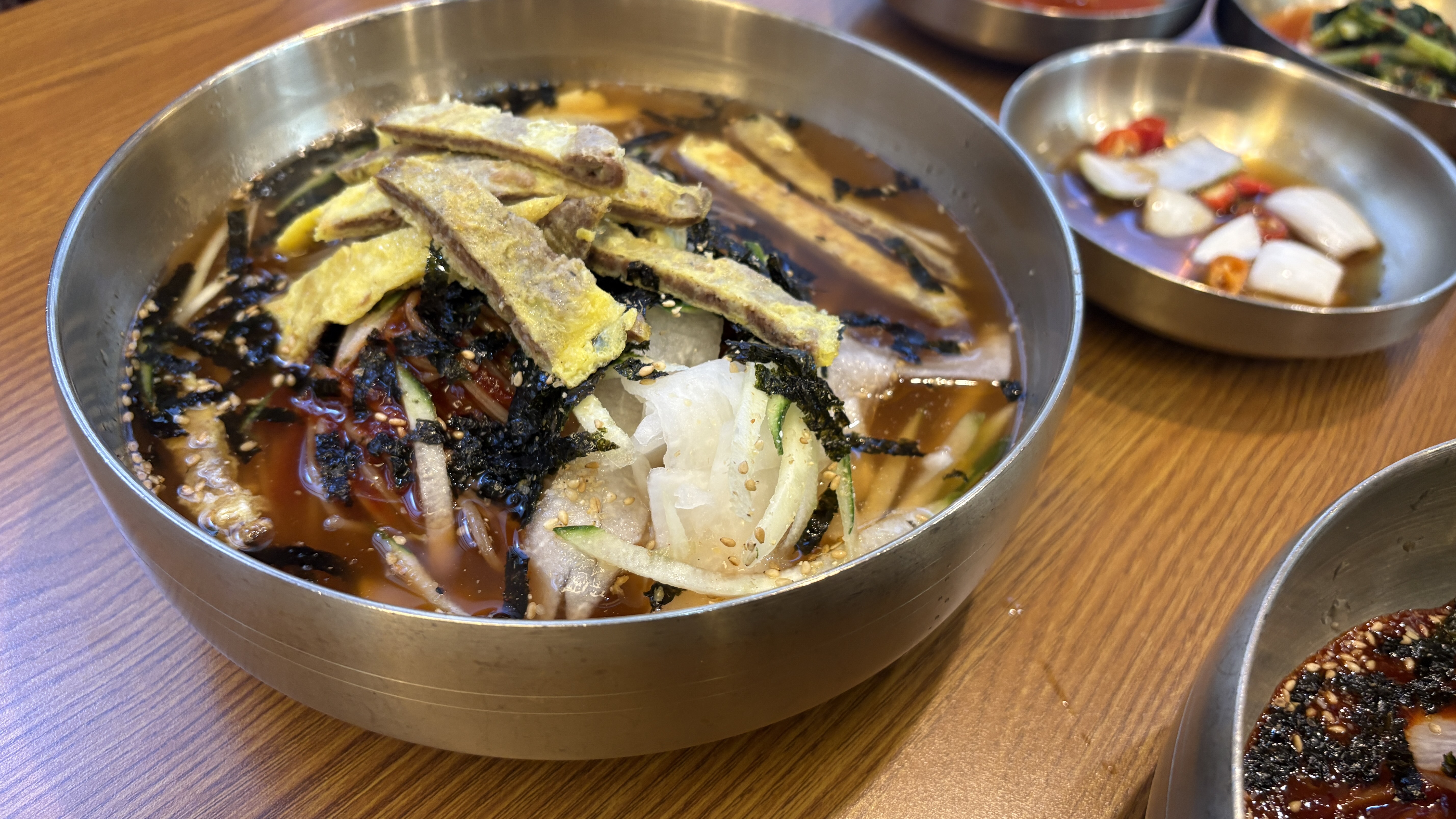 육전물막국수