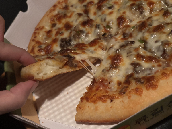 류길상피자샾-불고기-파자-치즈크러스트-추가